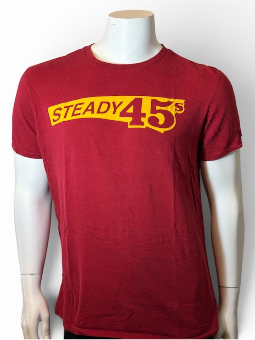 The Steady 45s Ska Rocksteady Band Concert Merch Tee Large